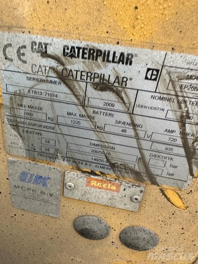 CAT EP20 Elektro Stapler
