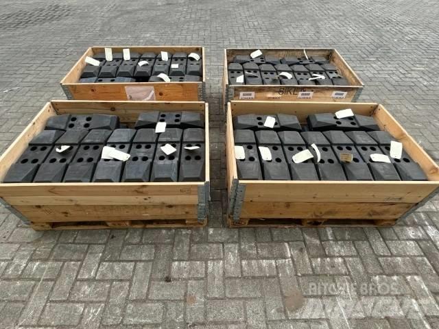  Rubber Pads Fahrwerke / Gummiketten