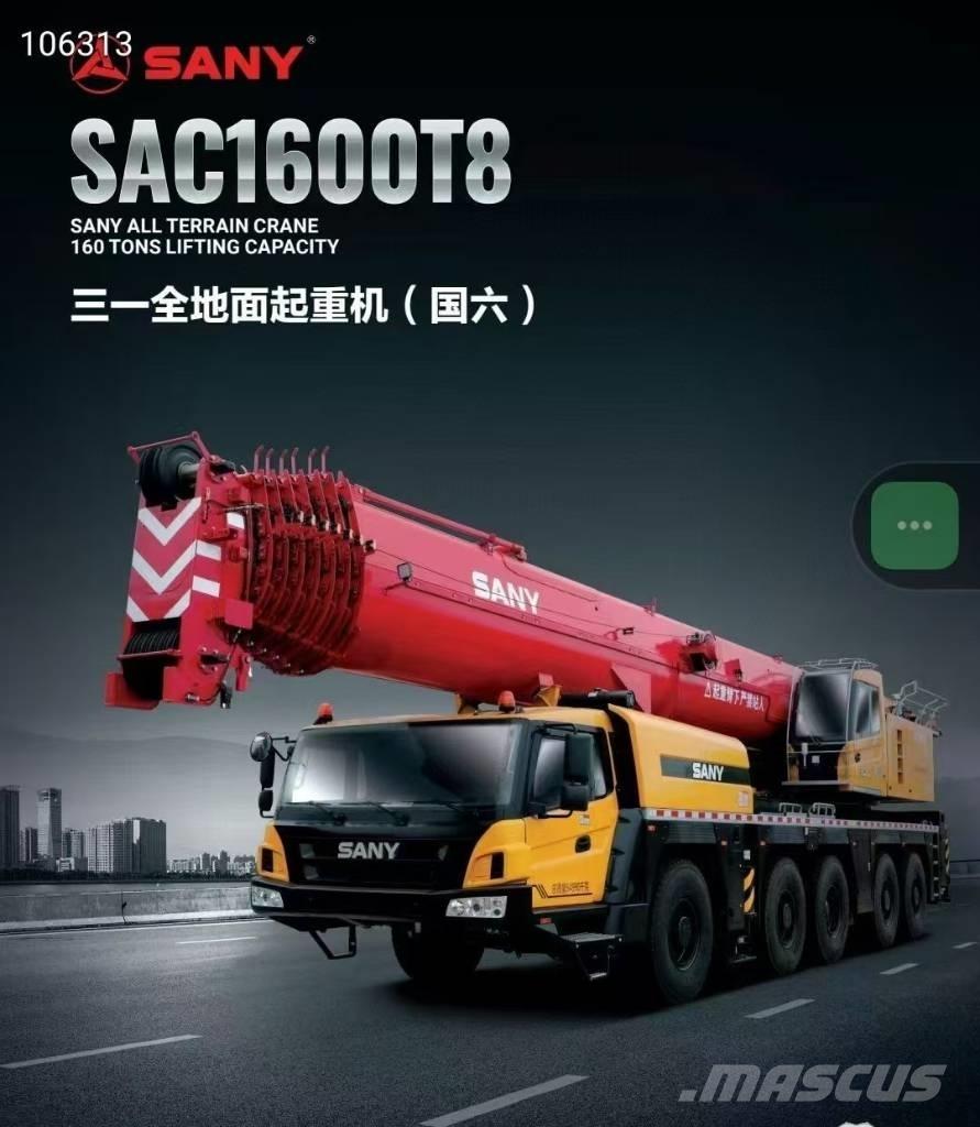 Sany SANY 160 Tons All-Terrain-Krane