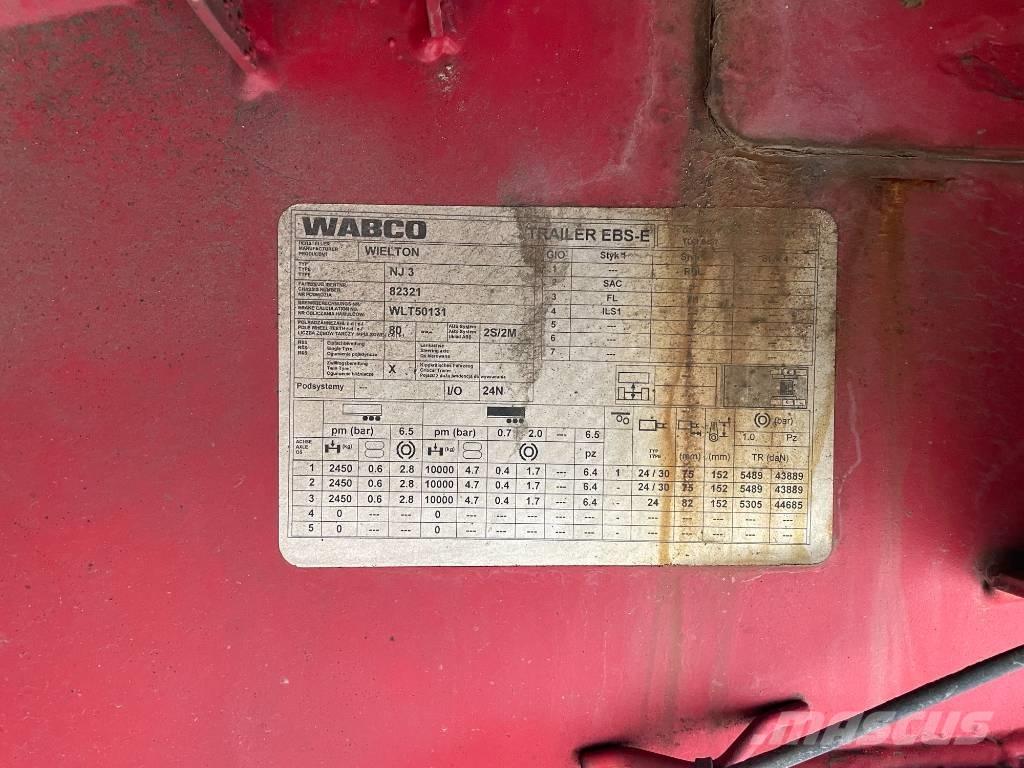 Wielton NJ 3 Autotransport-Anhänger