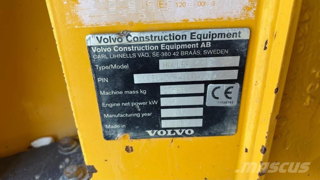 Volvo A 30 G Dumper - Knickgelenk