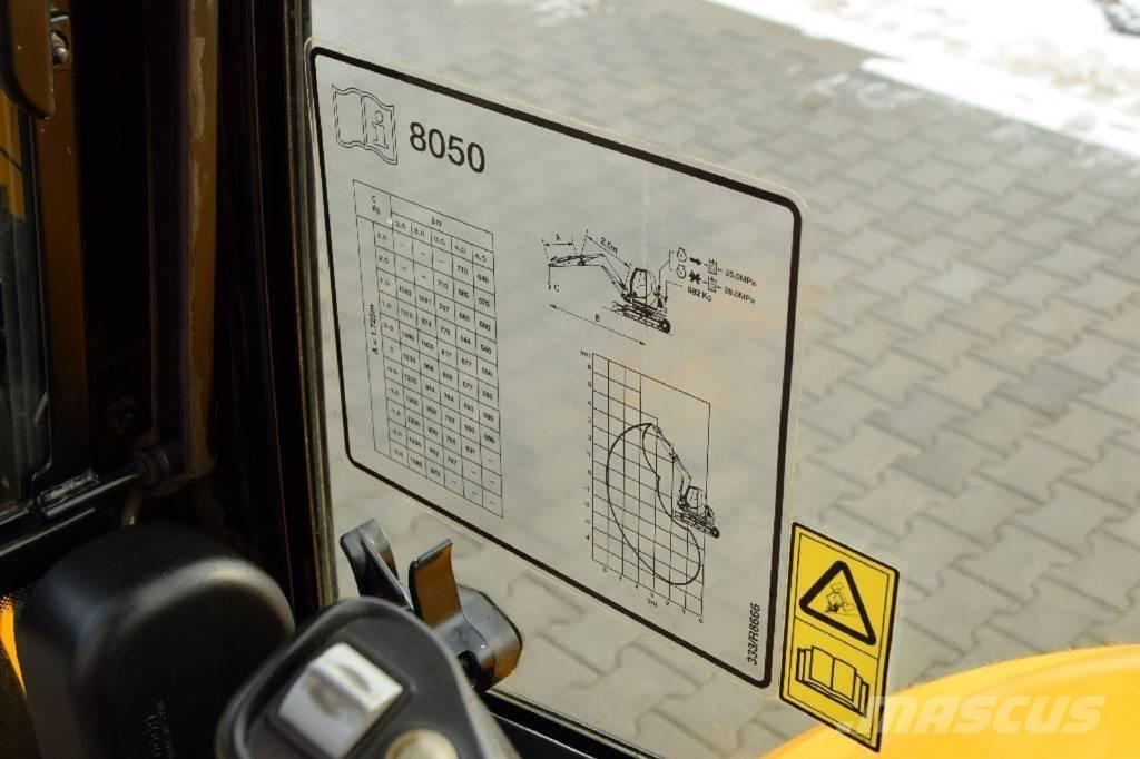 JCB 8050 RTS Minibagger < 7t