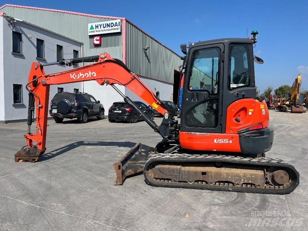 Kubota U 55-4 Minibagger < 7t