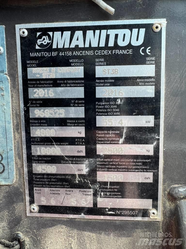 Manitou MT 625 H Teleskoplader