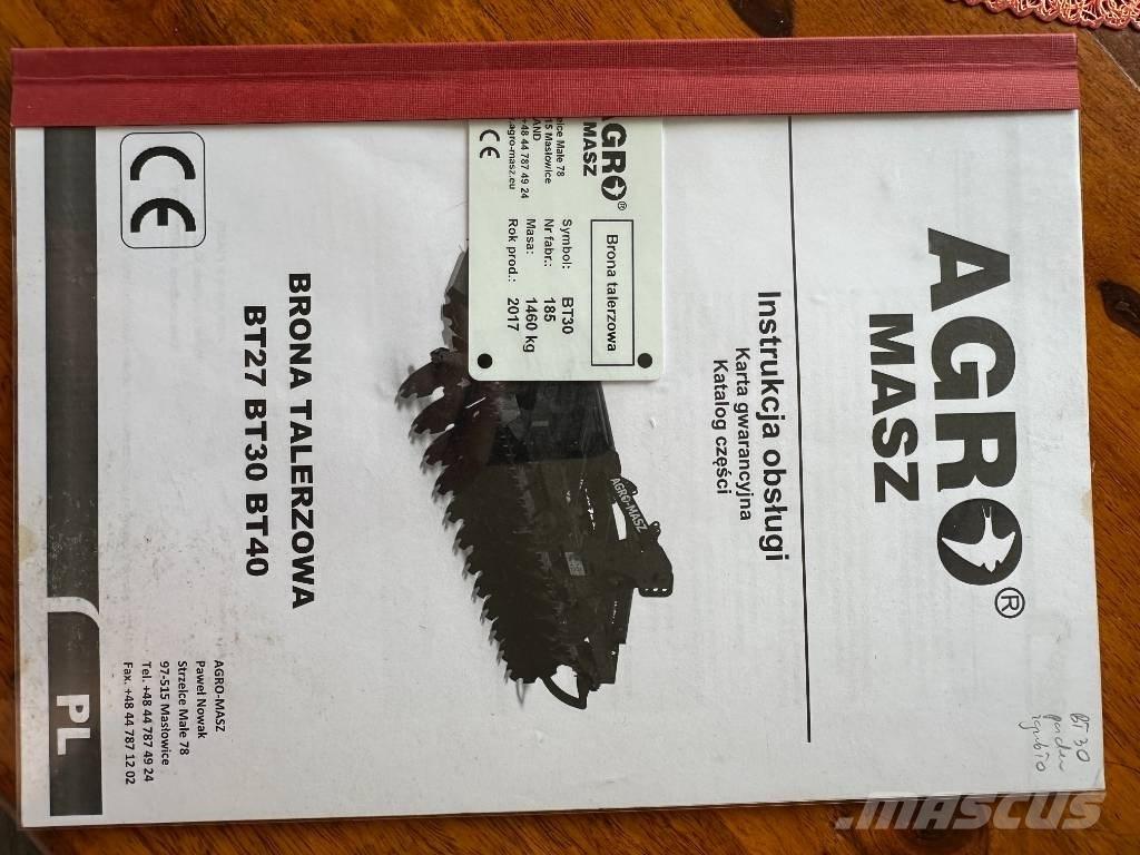 Agro-Masz BT30 Scheibeneggen