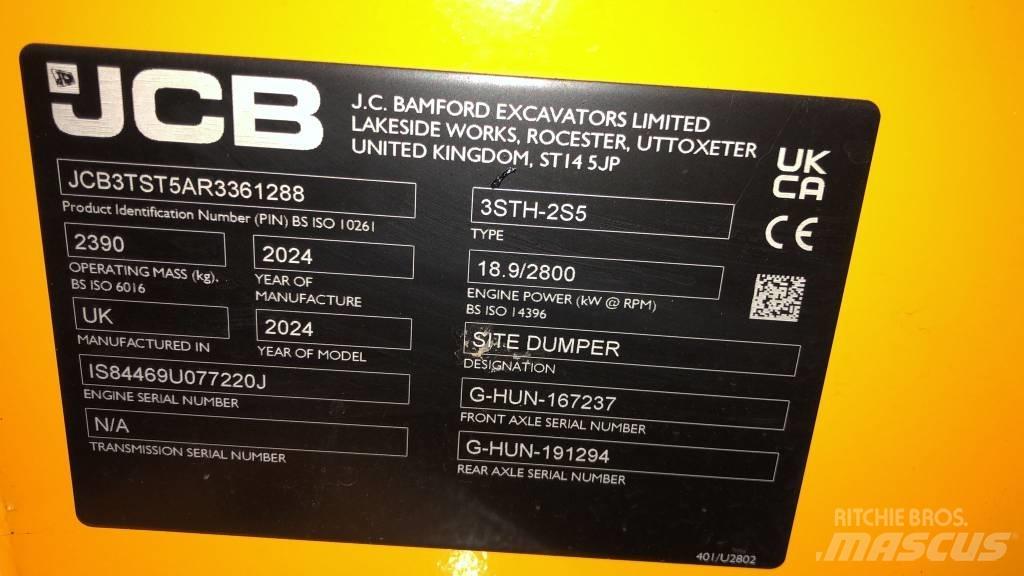JCB 3STH 2S5 Minidumper