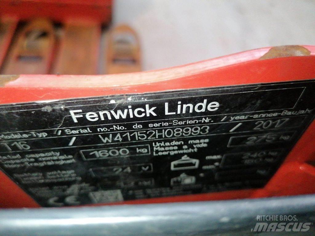 Linde T16 Niedergabelstapler