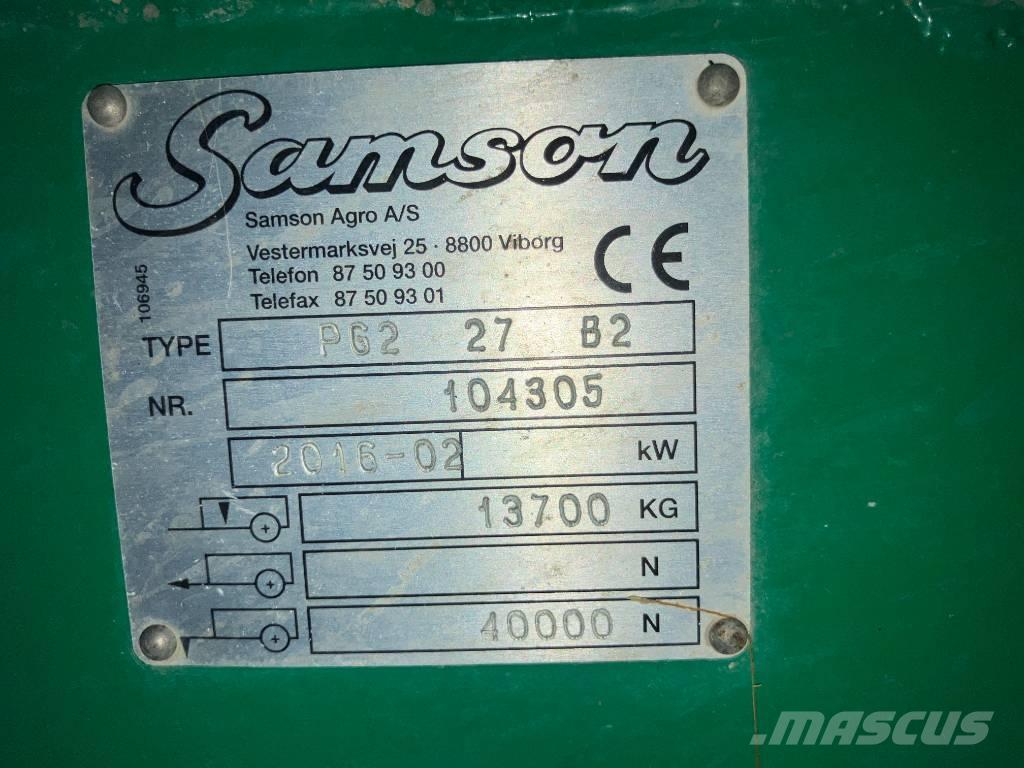 Samson PG2 27 Gülletankwagen