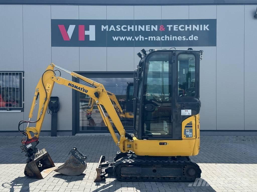 Komatsu PC 16 R-3HS Minibagger < 7t