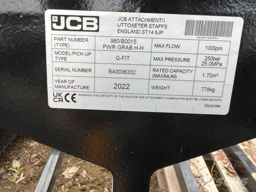 JCB 980/B0007 Grab Weitere Lade- und Grabgeräte
