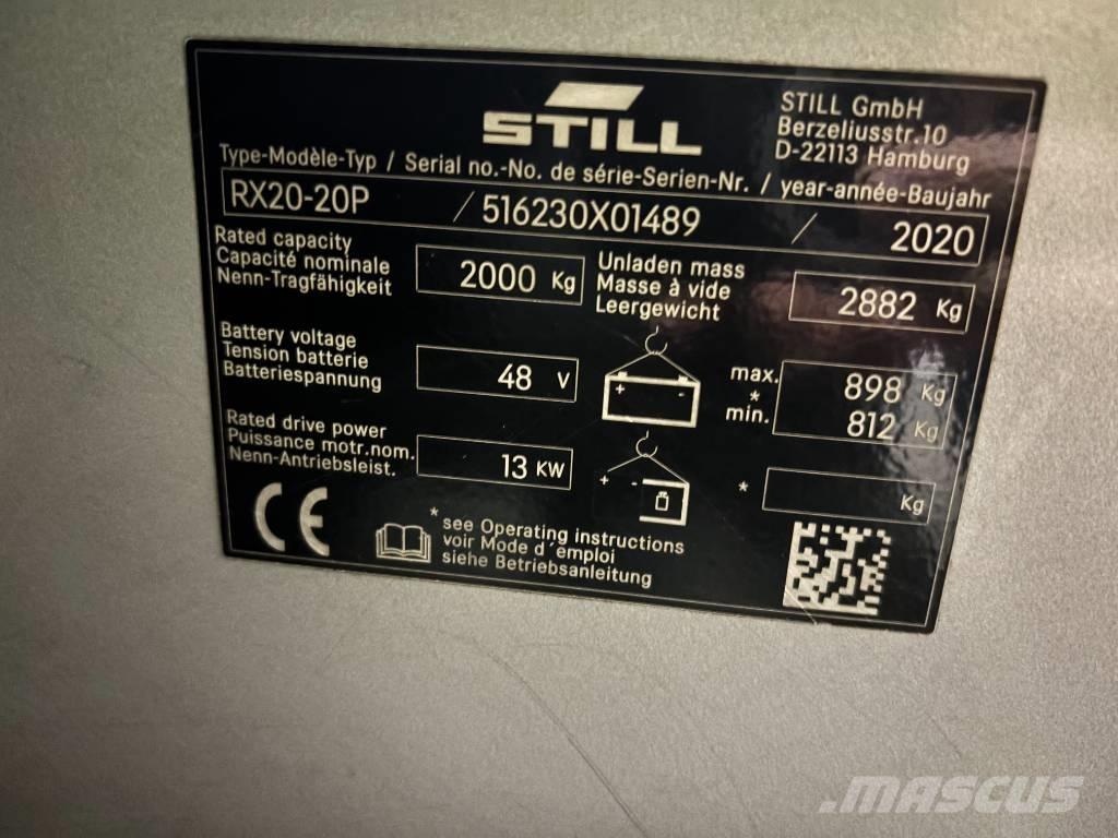 Still RX 20-20 P Elektro Stapler