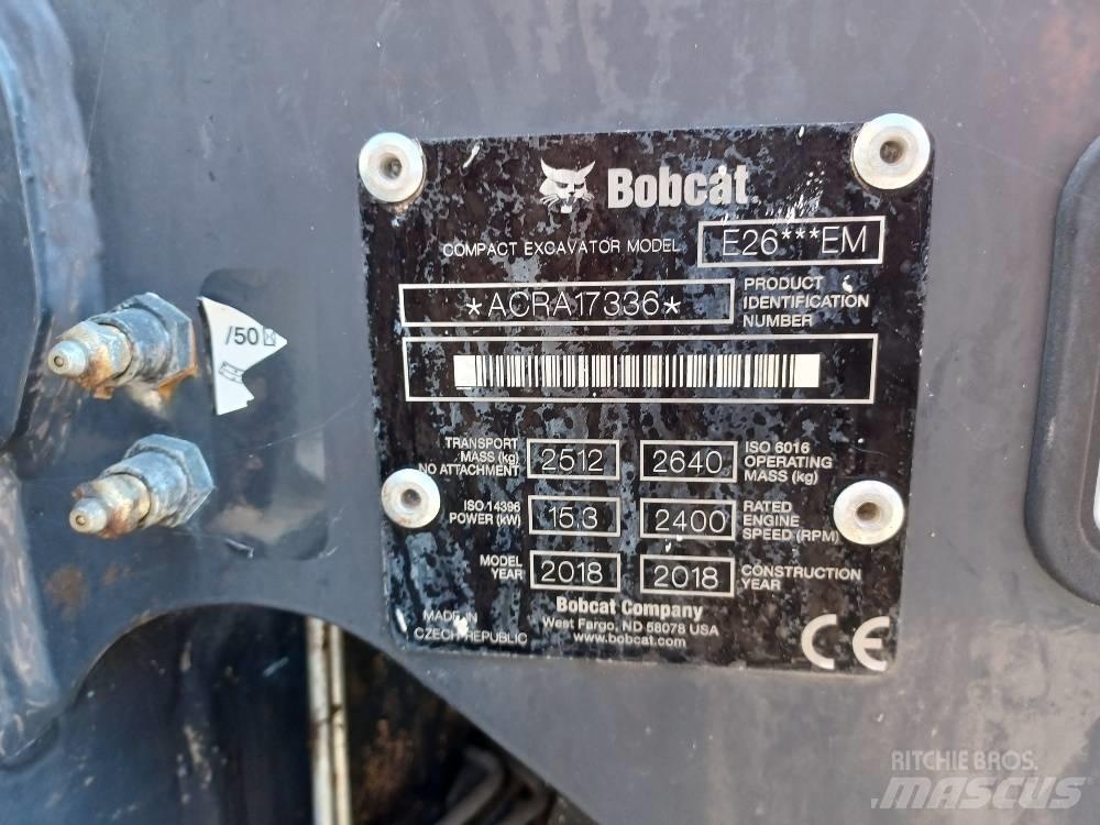 Bobcat E 26 Minibagger < 7t