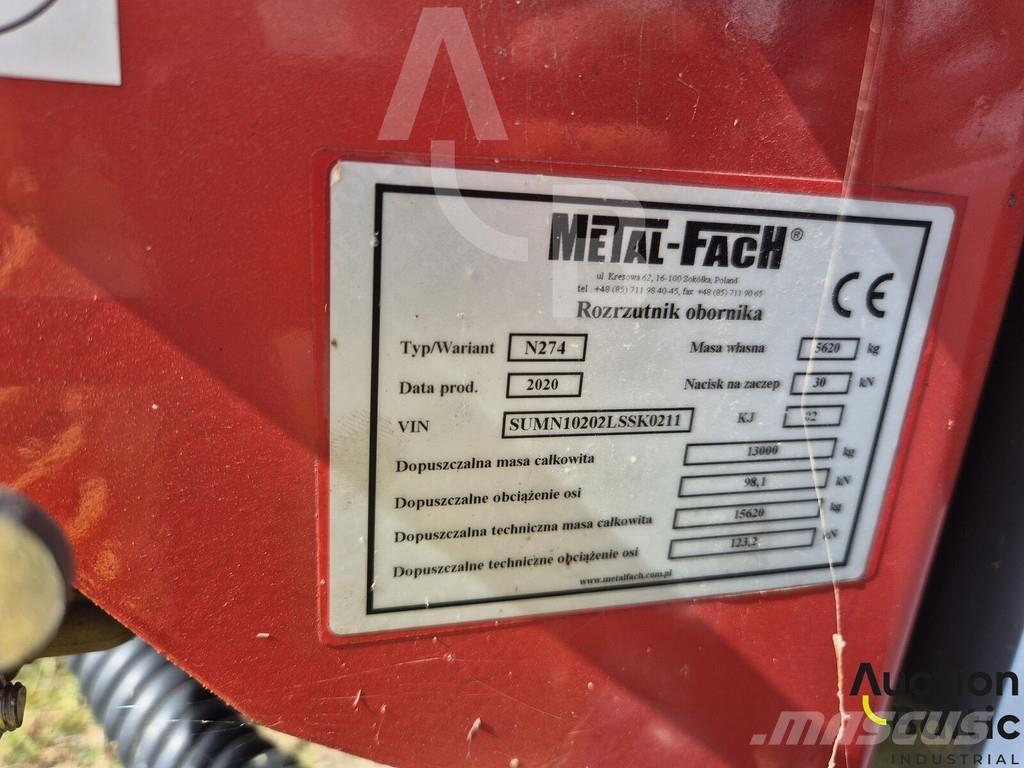 Metal-Fach N274 Düngemittelverteiler