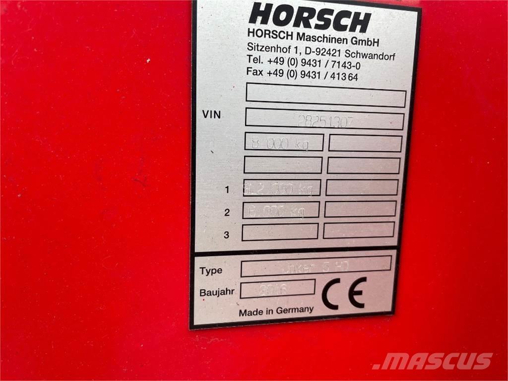 Horsch Joker 5 HD Scheibeneggen