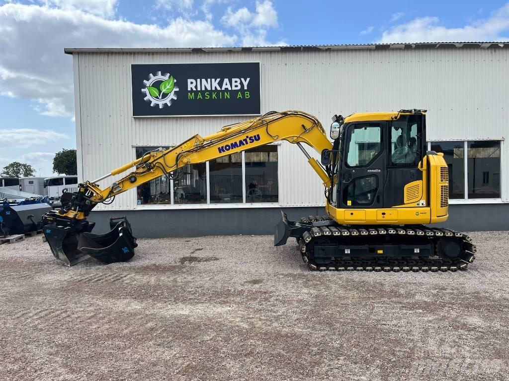 Komatsu PC78US-11E0 Midibagger  7t - 12t