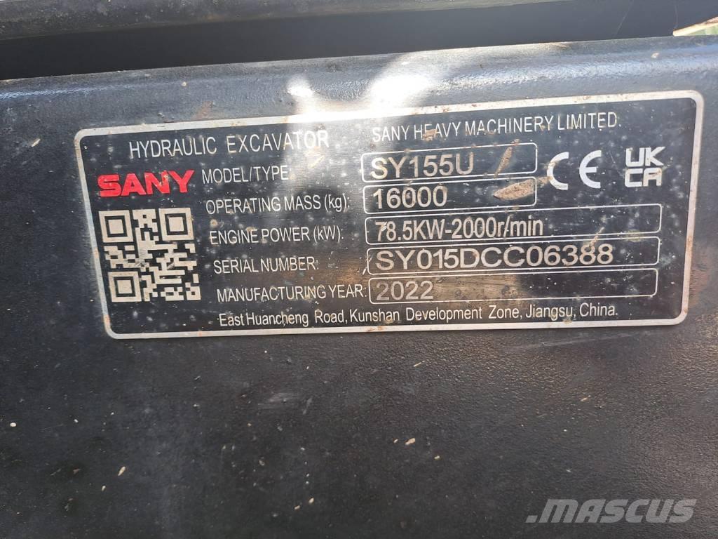 Sany SY 155 U Raupenbagger