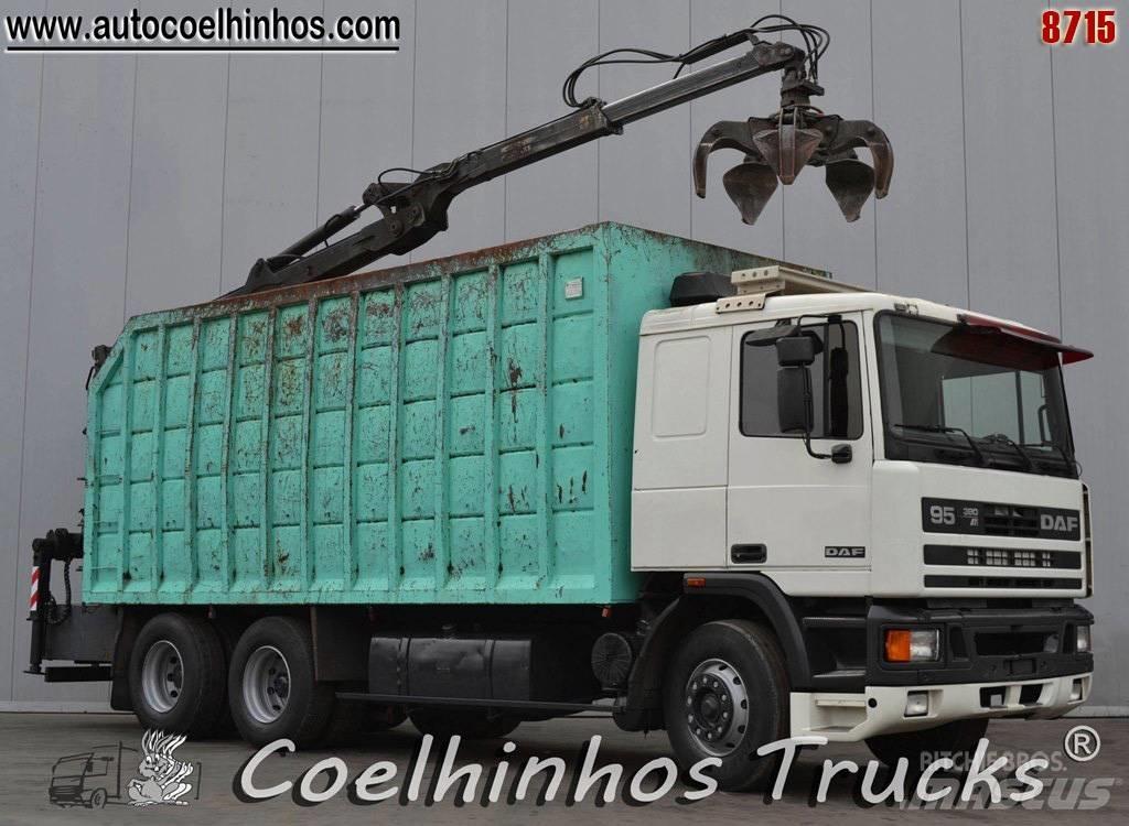 DAF 95Ati 380 Pritschenwagen/Pritschenwagen mit Seitenklappe
