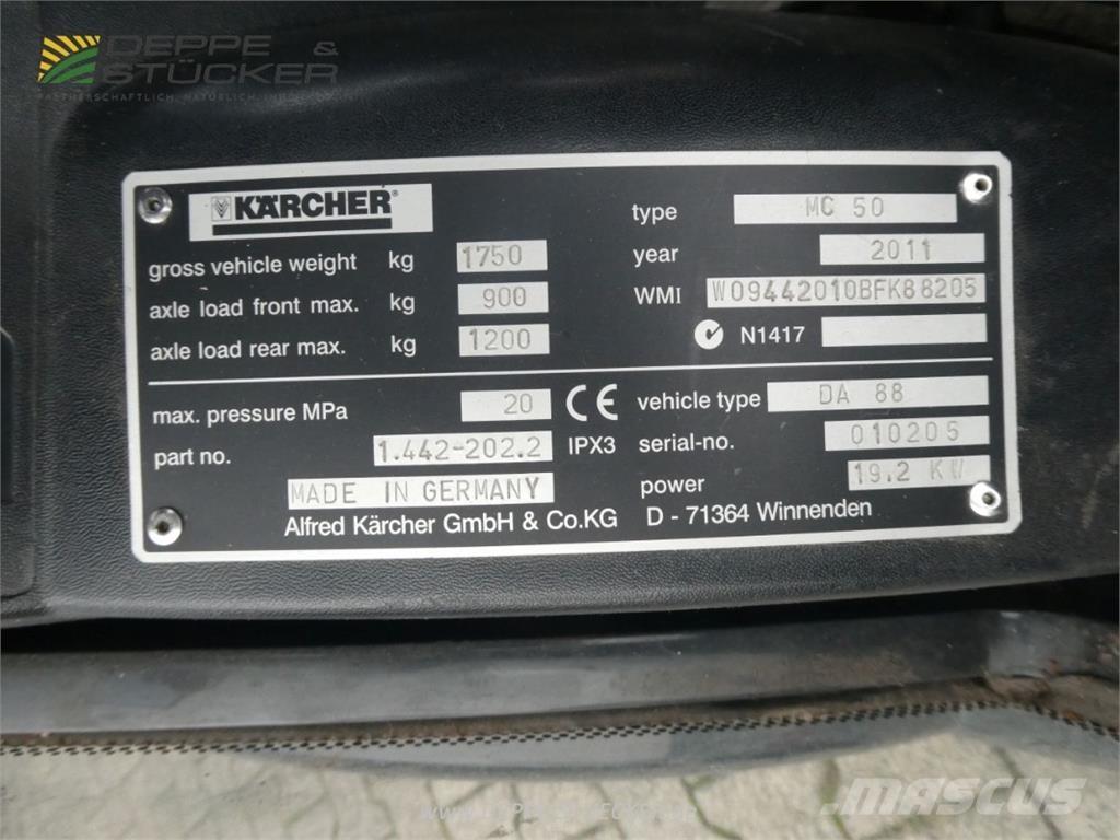 Kärcher MC 50 Kehrer