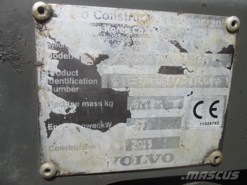 Volvo ECR 88 D Midibagger  7t - 12t
