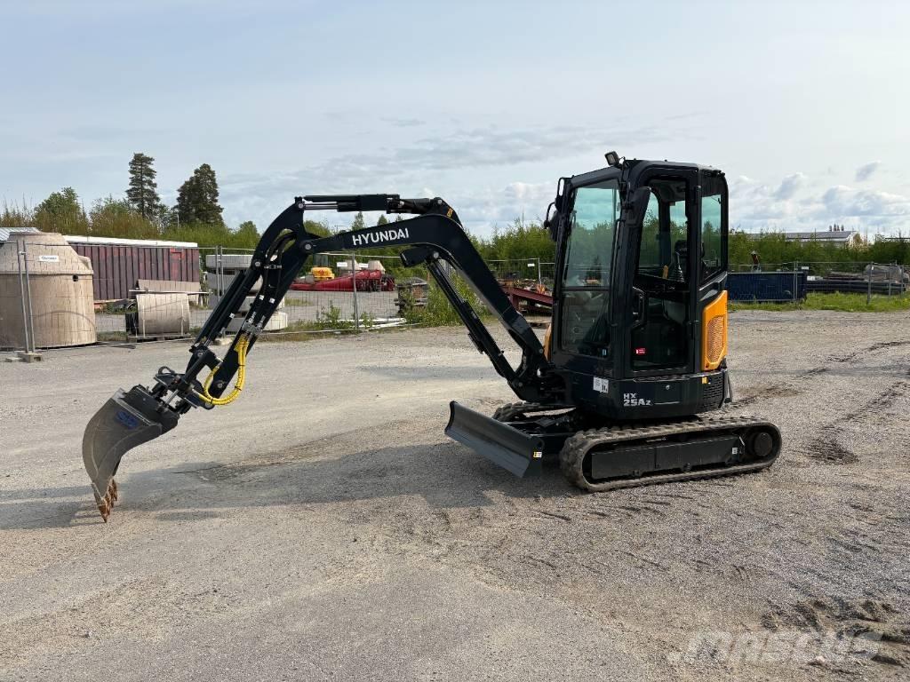 Hyundai HX 25 AZ Minibagger < 7t