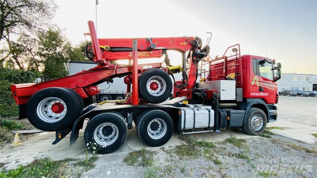 Scania R500 Holzfahrzeuge