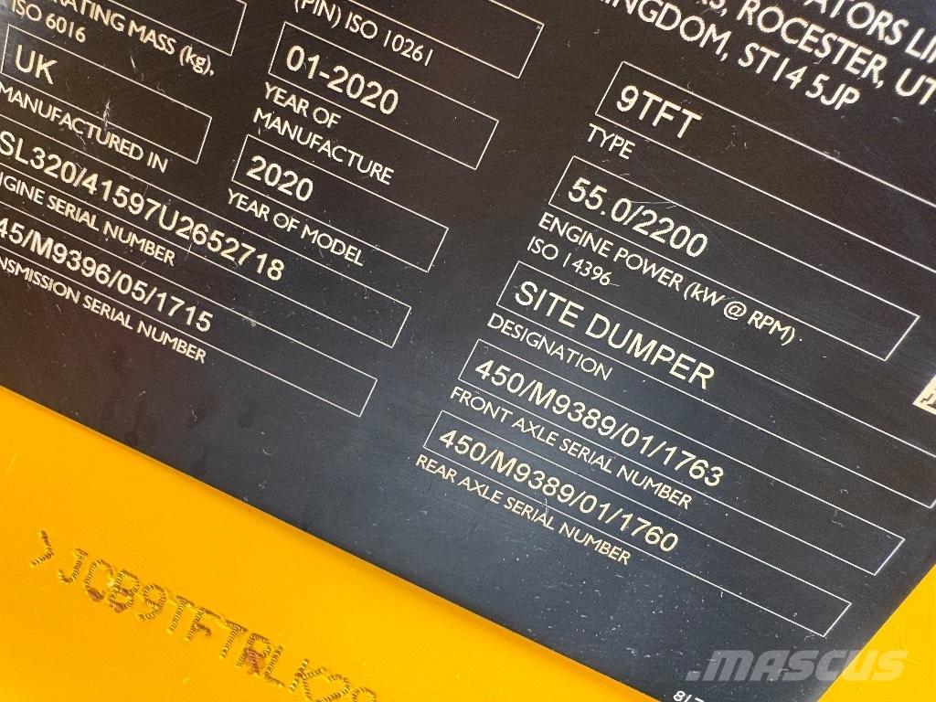 JCB 9TFT Minidumper