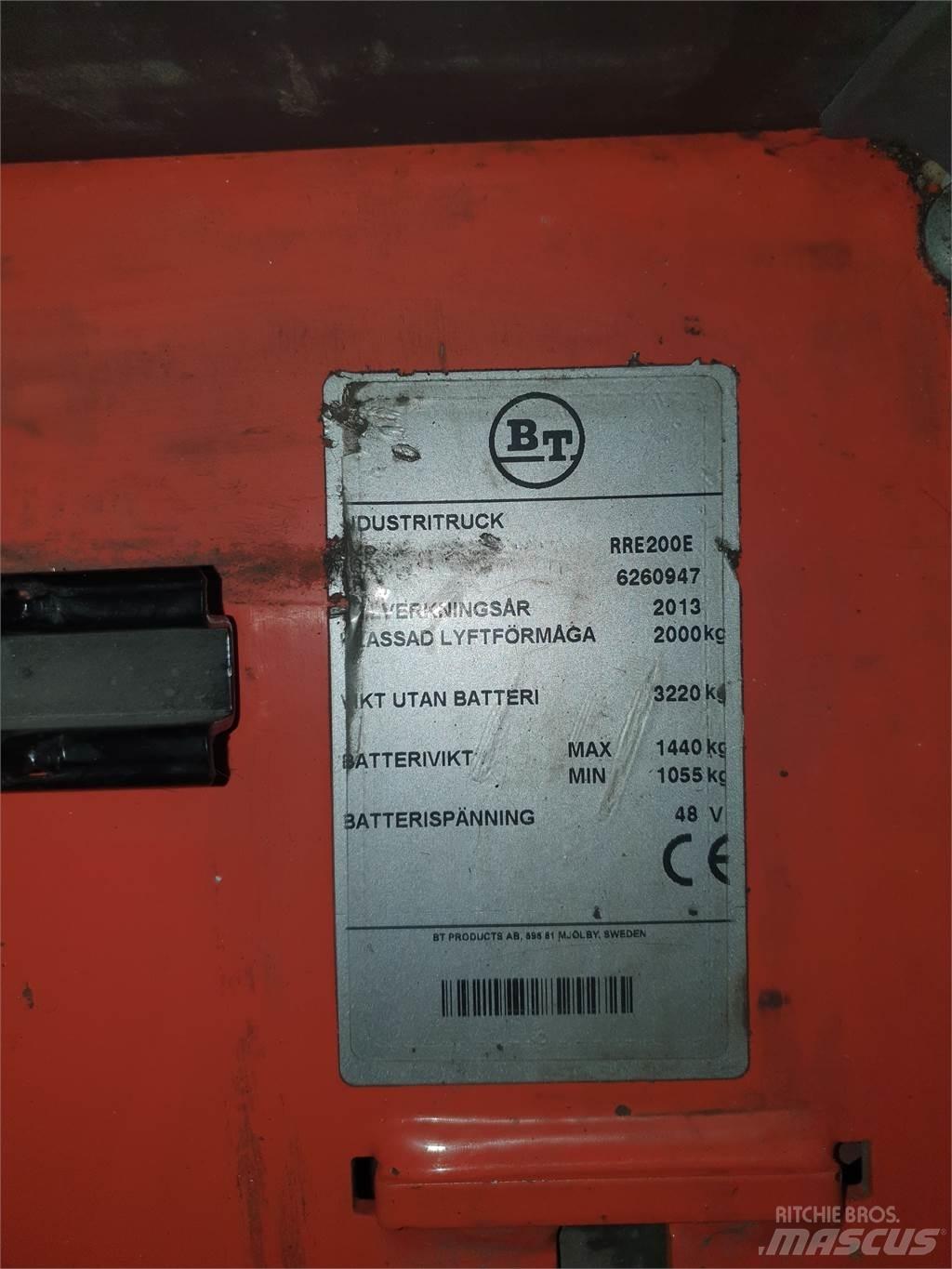 BT RRE200E Schubmaststapler