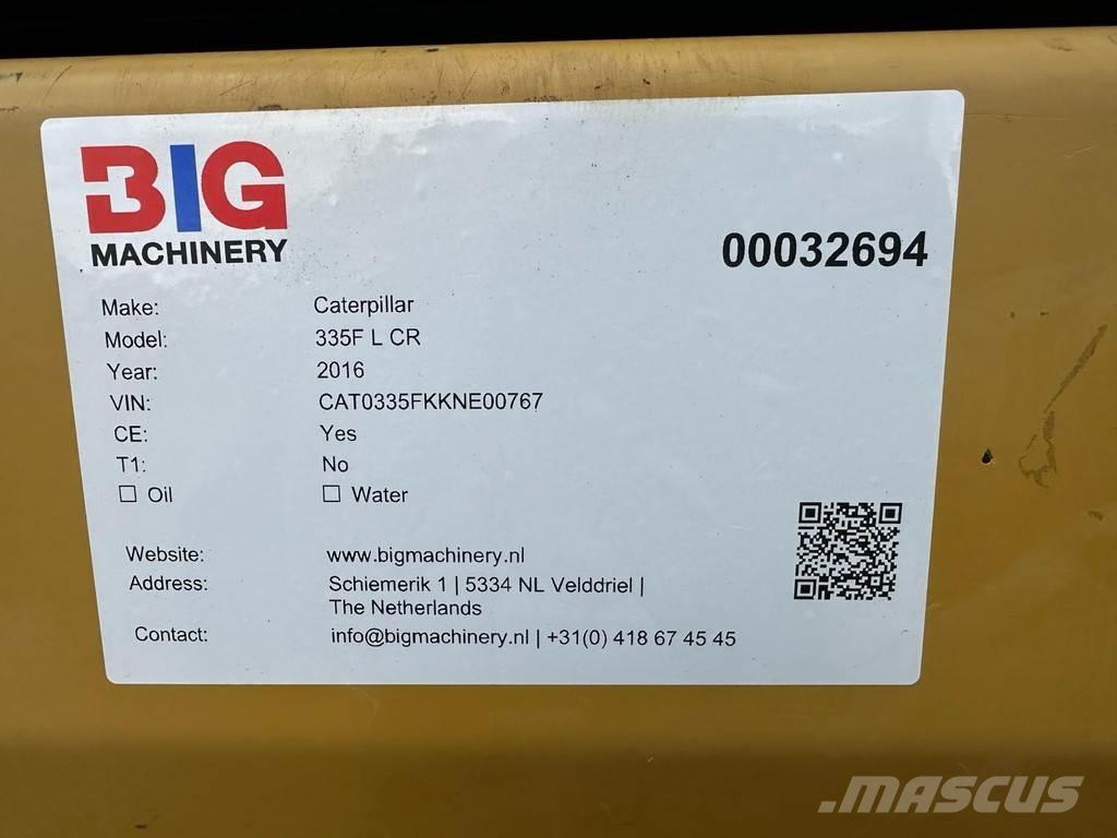CAT 335F L CR Raupenbagger