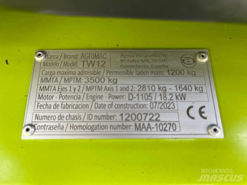 Agrimac TW 12 Diesel Stapler