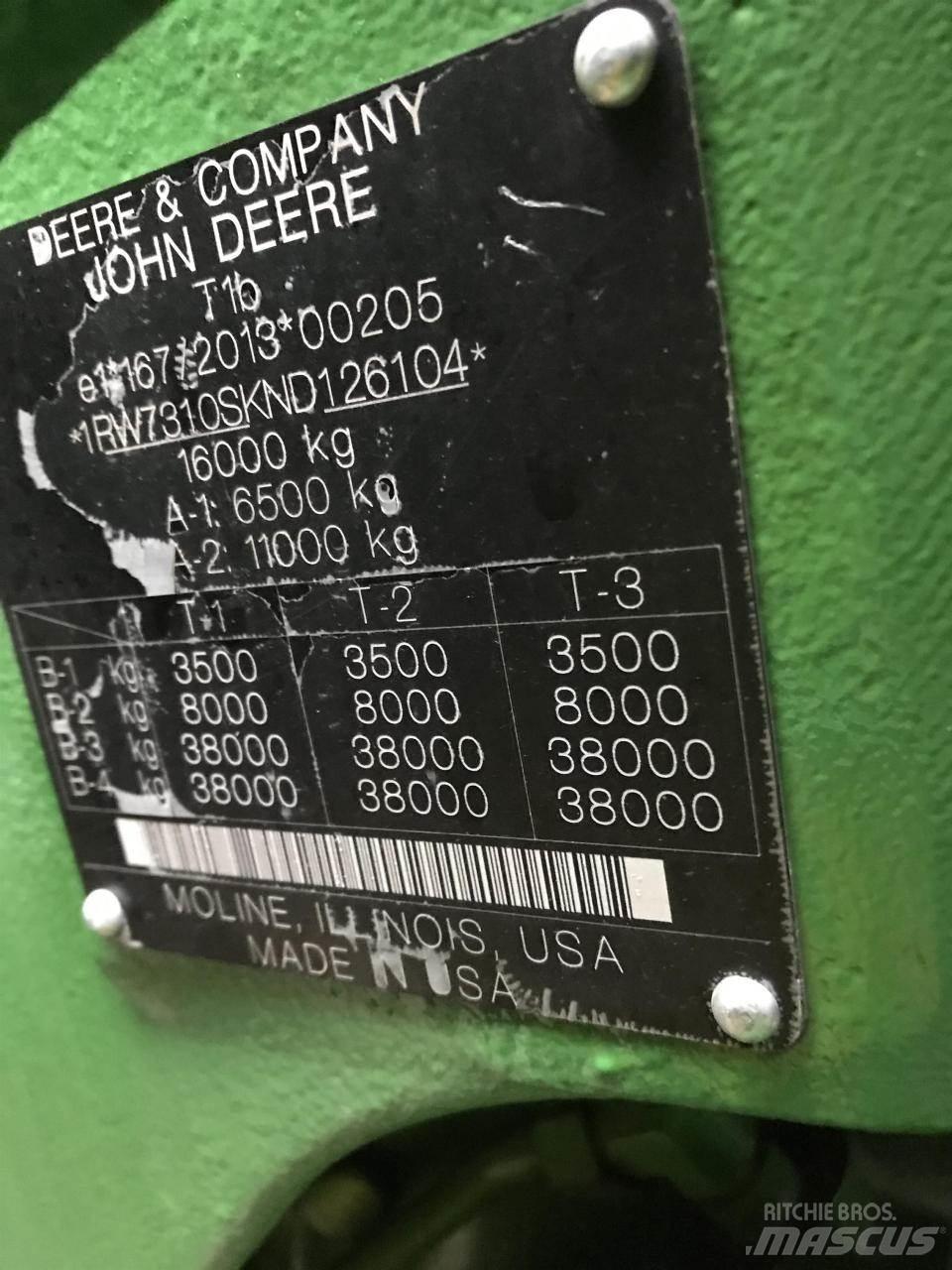 John Deere 7R 310 Traktoren