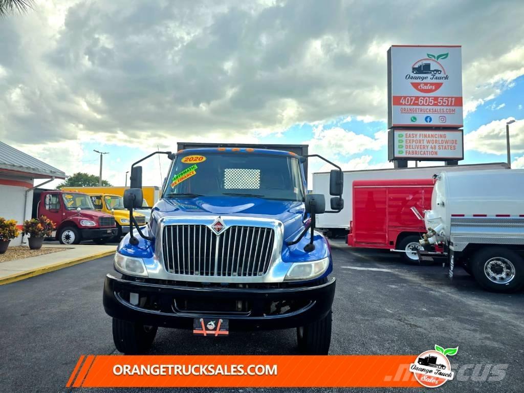 International MV607 Pritschenwagen/Pritschenwagen mit Seitenklappe