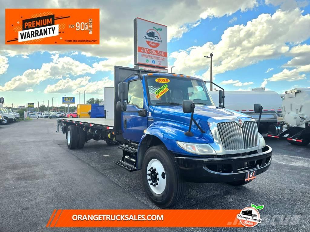 International MV607 Pritschenwagen/Pritschenwagen mit Seitenklappe