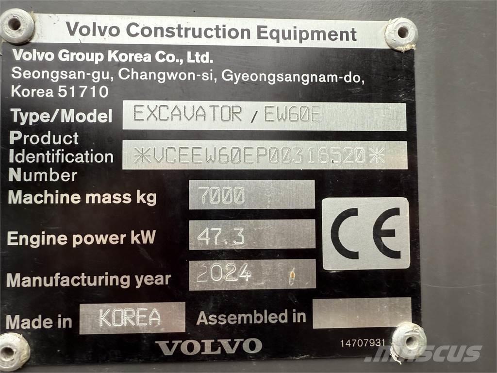 Volvo EW60 E Mobilbagger