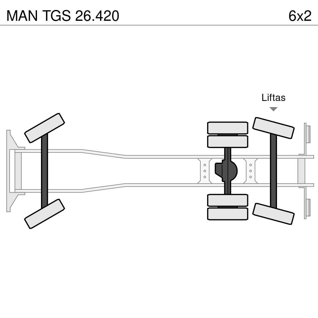 MAN TGS 26.420 Absetzkipper