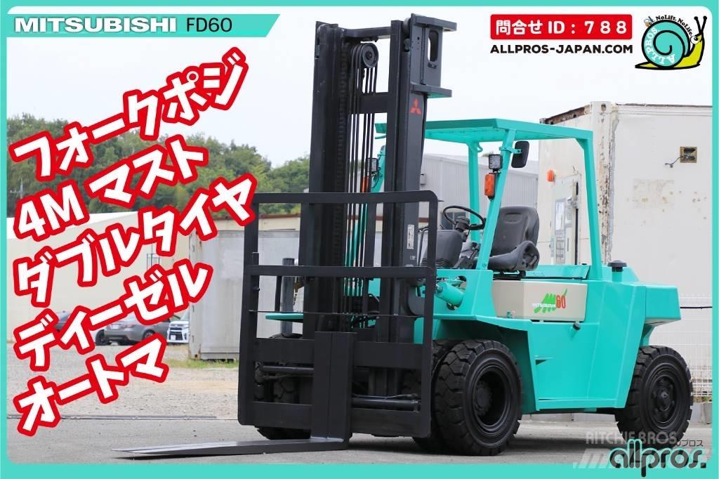 Mitsubishi FD60 Diesel Stapler