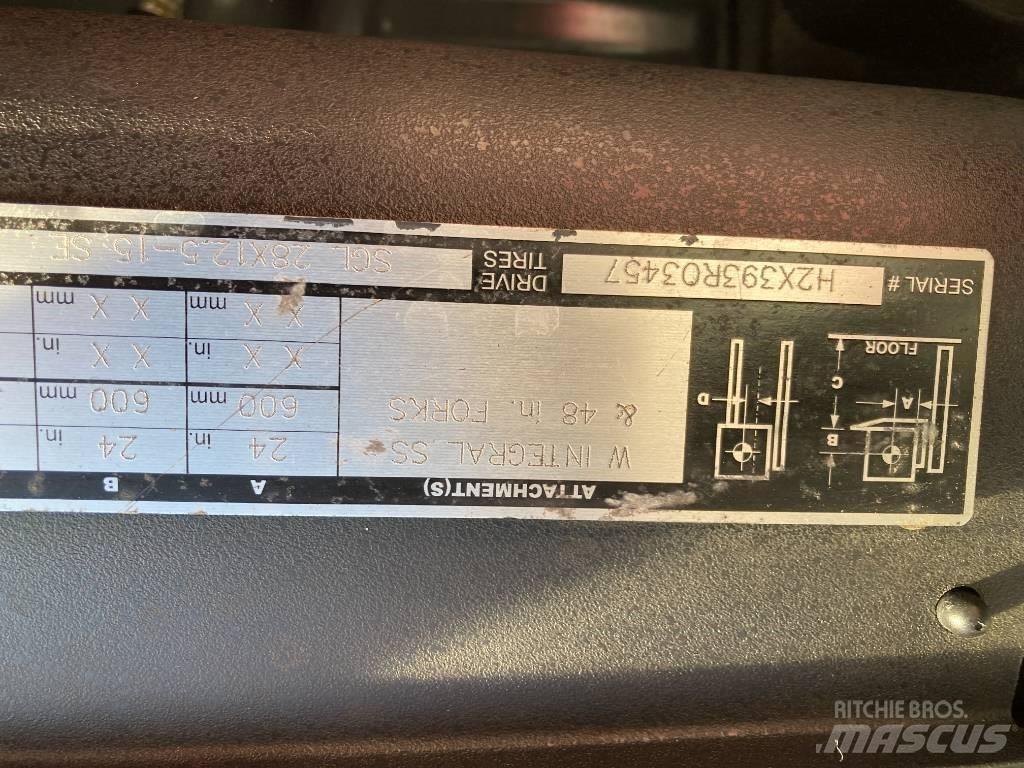 Linde H35D/393 Diesel Stapler