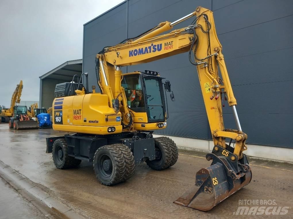 Komatsu PW160-11E0 Mobilbagger