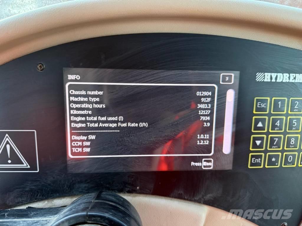 Hydrema 912 F Dumper - Knickgelenk