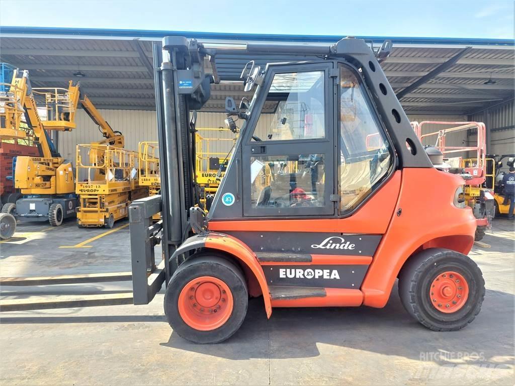 Linde H80D 03 Diesel Stapler