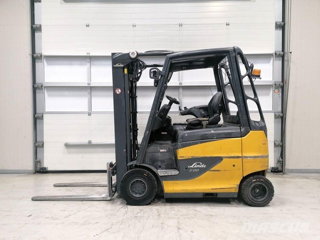 Linde E20H-01/600 Elektro Stapler