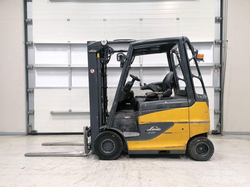 Linde E20H-01/600 Elektro Stapler
