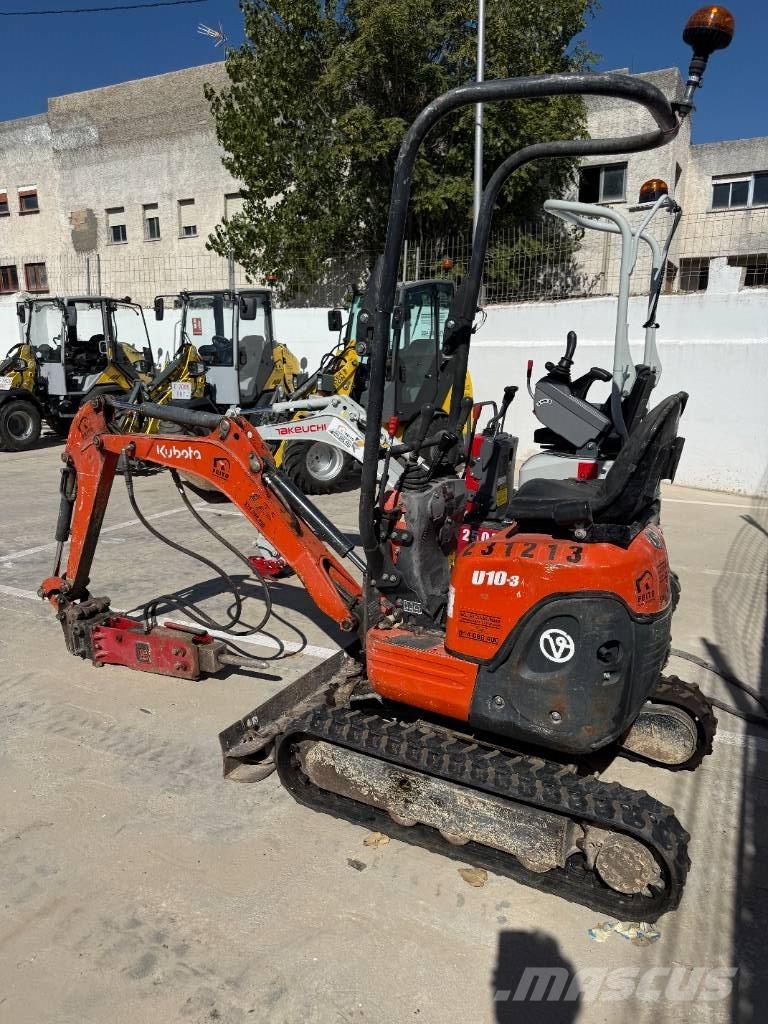 Kubota U 10-3 Minibagger < 7t