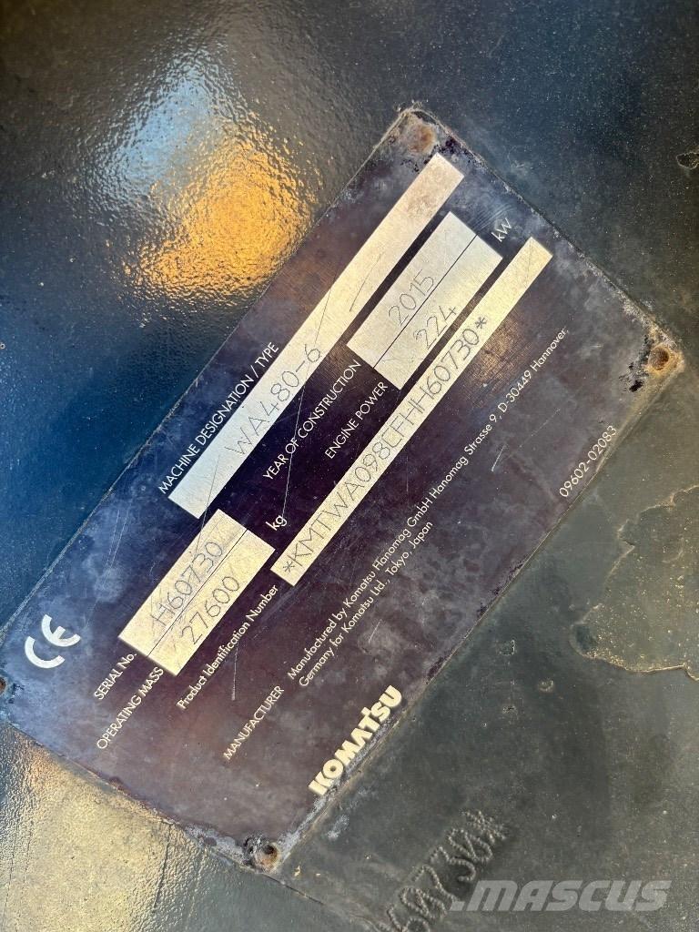 Komatsu WA 480-6 Radlader