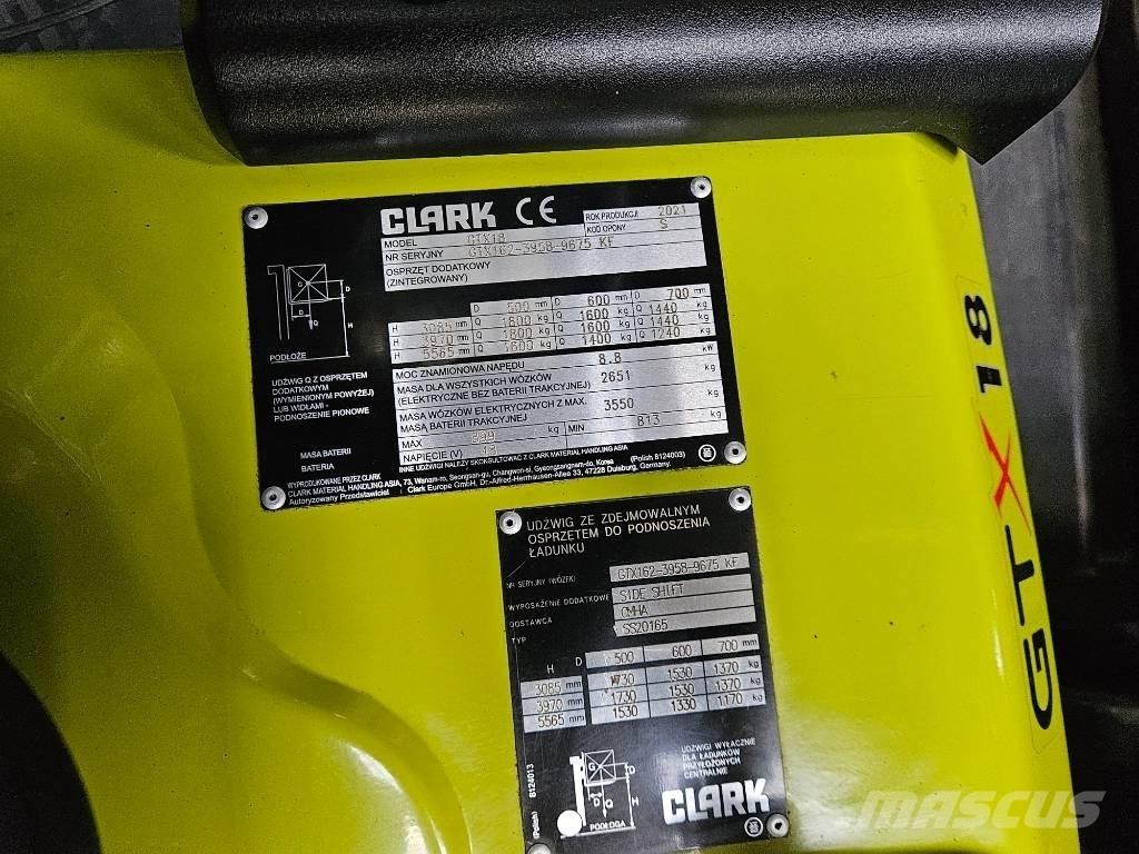 Clark GTX 18 Elektro Stapler