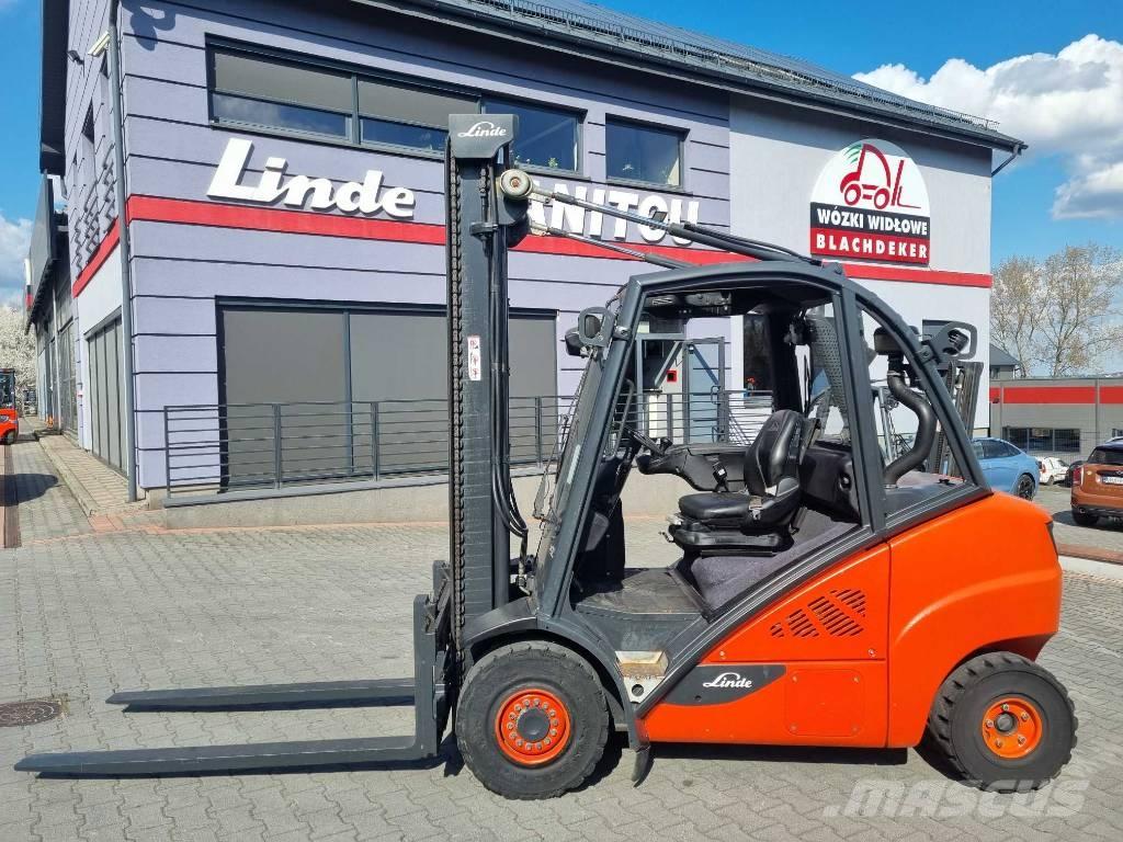 Linde H35D-02 Diesel Stapler