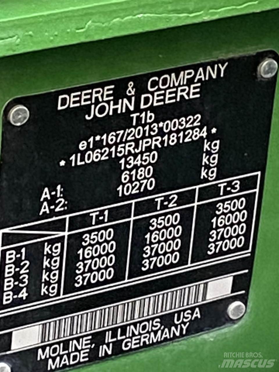 John Deere 6R 215 Traktoren