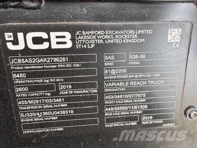 JCB 526-56 Agri Plus Teleskoplader für Landwirtschaft