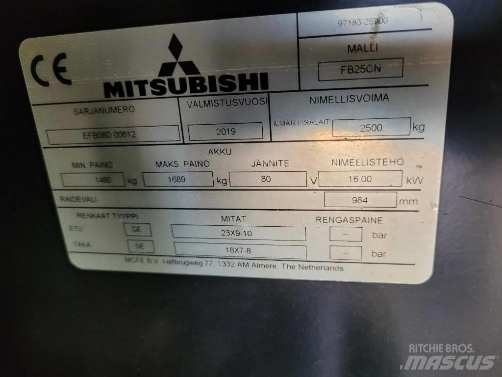 Mitsubishi FB 25 CN Elektro Stapler