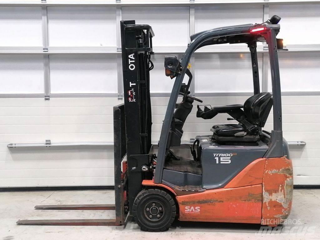 Toyota 8FBET15 Elektro Stapler