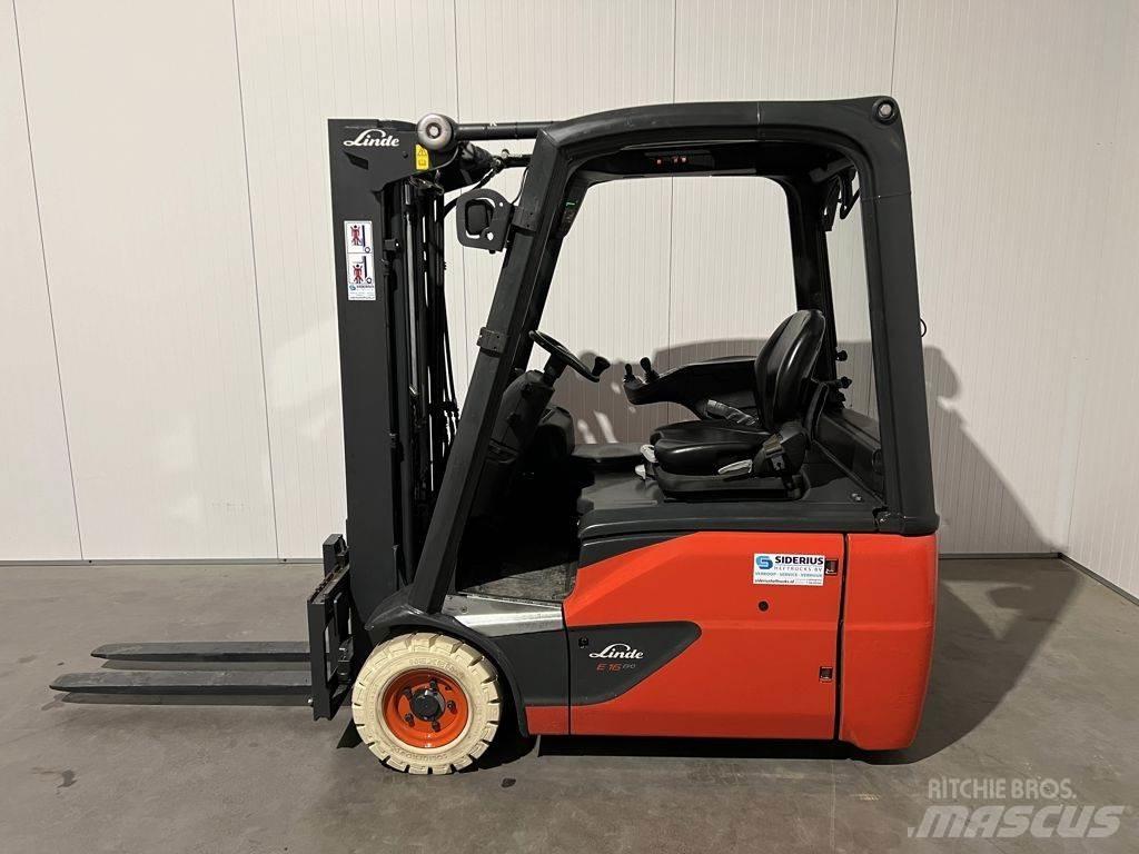 Linde E16-02 Elektro Stapler